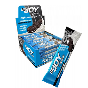 Bigjoy Classic High Protein Bar Cookies & Cream 16 x 45g