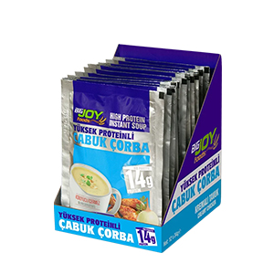 Bigjoy Foods Yüksek Proteinli Çorba Kremalı Tavuk 12 x 34g