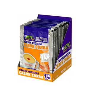 Bigjoy Foods Yüksek Proteinli Çorba Mercimek 12 x 30g