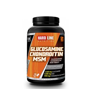 Hardline Glucosamine Chondroitin Msm 120 Tablet